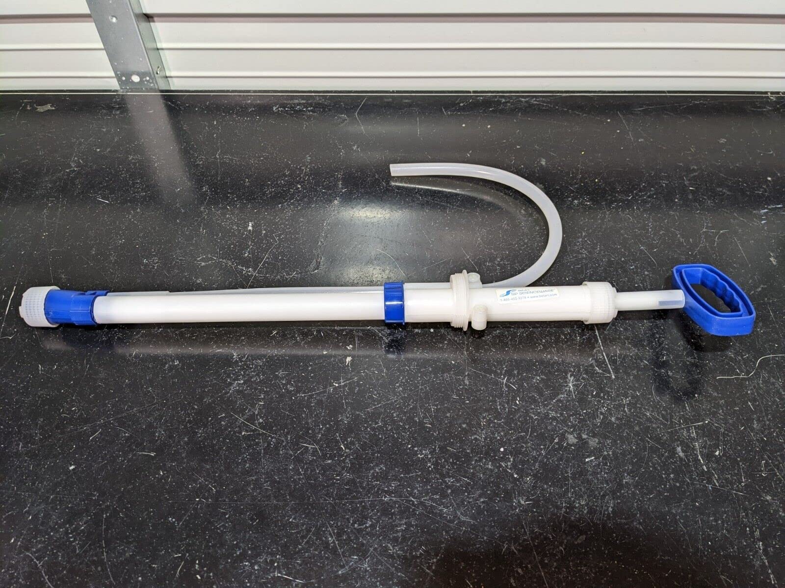 Bel-Art SP Scienceware Poly-Hand 30 Gallon Drum Pump for Drum Bung or Carboy