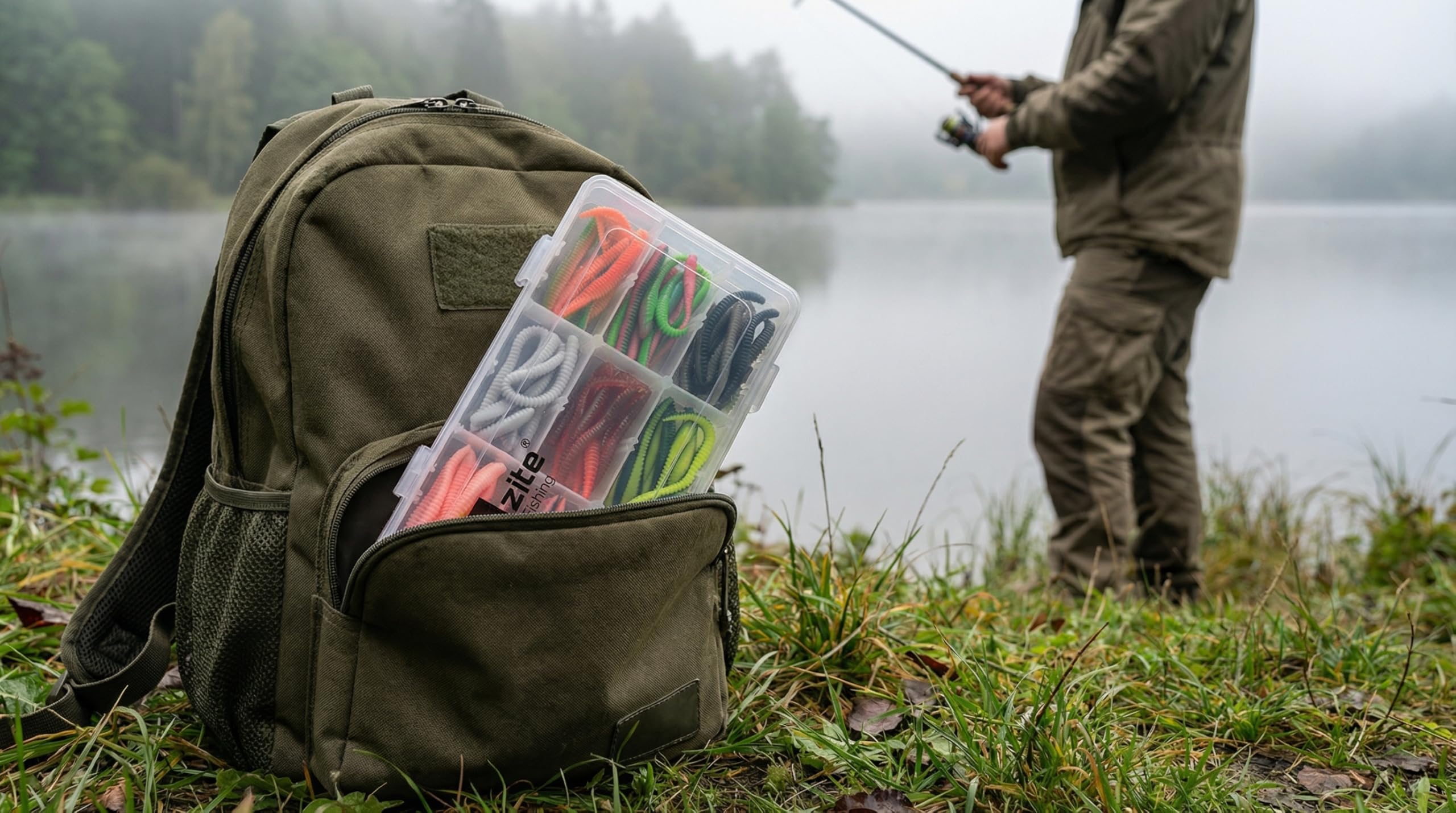 Zite Fishing Twerky Tailer Forellenköder Gummi | 3in1 Gummiköder /