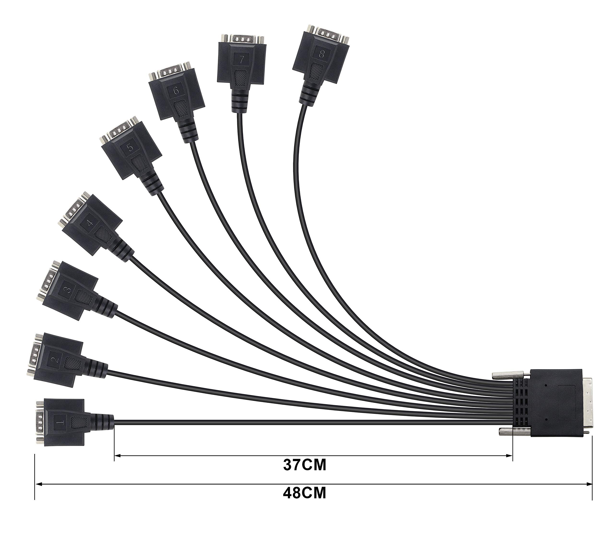 Scheda Di Espansione PCIe Per Porte Seriali E Parallele - RS232 DB9 + DB25 - Foto 2