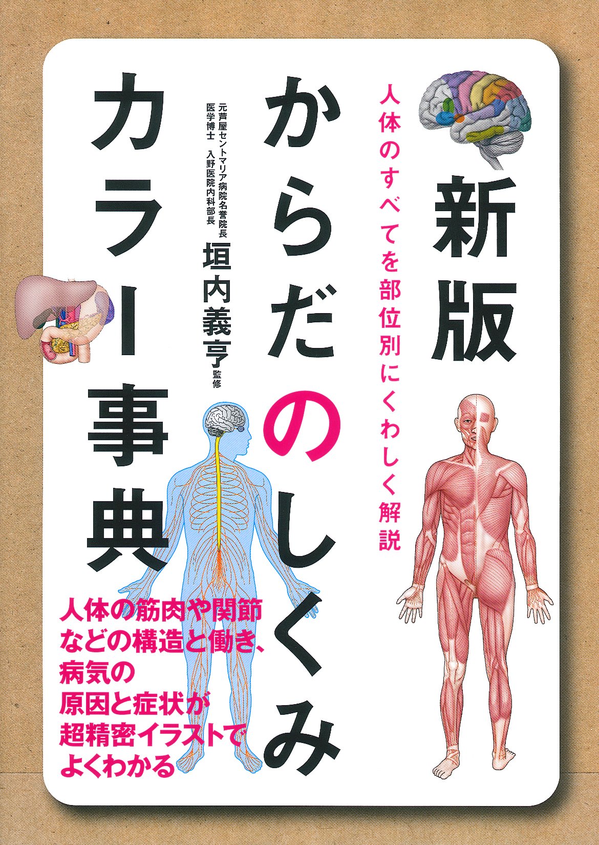 新版 からだのしくみカラー事典 人体のすべてを部位別にくわしく解説 垣内 義亨 本 通販 Amazon