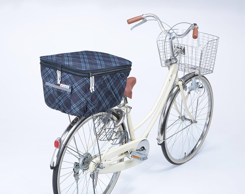 Amazon | 川住製作所 自転車 2段式後カゴカバーKW-266NC