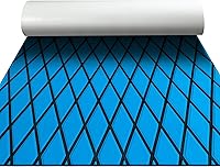 Vista 8 de Fullfire Suelo de lancha – Cubierta de espuma EVA para lanchas – Alfombra marina autoadhesiva para lanchas de motor, yate, kayak, RV