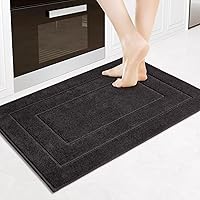 Vista 1 de PURRUGS Alfombra de Cocina Lavable a Máquina 61 cm x 90.2 cm, Alfombra Antideslizante para Cocina y Tapetes para Piso, Tapetes Super Absorbentes