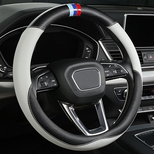 Miniatura 7 de Funda personalizada para volante de automóvil para BMW X1, X2, X3, X4, X5, X6, X7, i3, i4, i5, i8 535i 740Li 335i M3 M4 M5 Z1 Z3 Z4 Z5 (rosa)