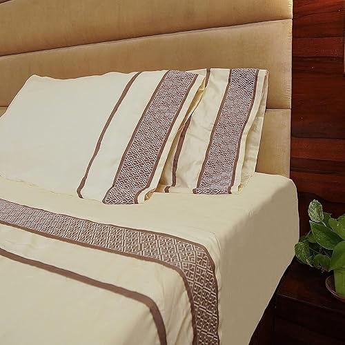 Miniatura 29 de Sábanas de lujo de 800 hilos tamaño Queen - Sábanas de tejido de satén blanco hotel, 100% algodón egipcio, sábana de 4 piezas, se adapta a bolsillo