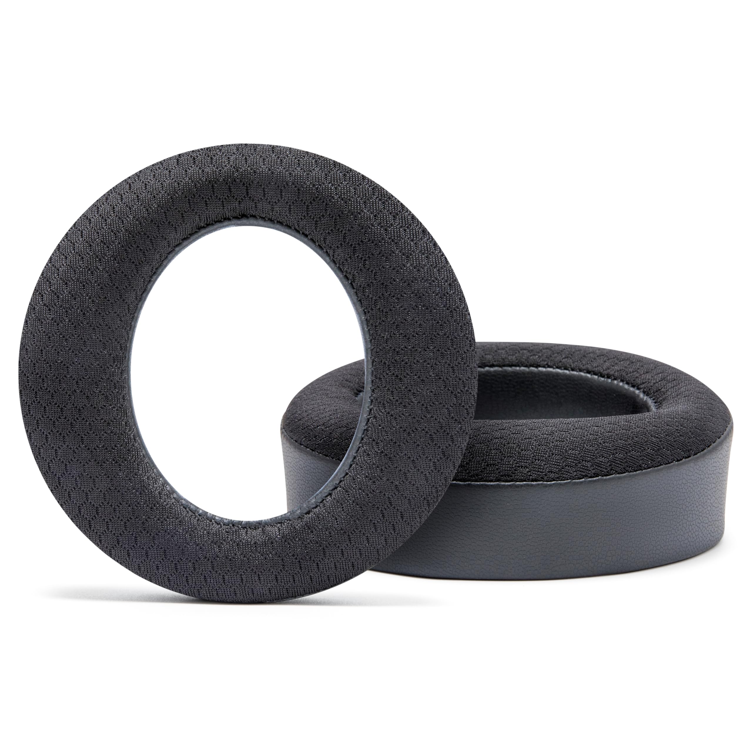 WC Freeze Pulse 3D - Almohadillas de Gel refrescante compatibles con Sony PS5 Pulse 3D, Fabricadas por Wicked Cushions | Cojín más Grueso y Apertura más Amplia | Black