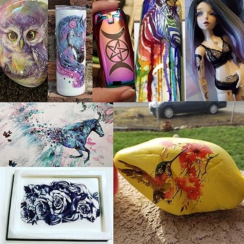 Miniatura 7 de GLARYYEARS Temporary Tattoo for Men, 44-Pack Large+Small size Realistic Tattoos, Long-lasting Fake Tattoo Stickers, Cool Black Body Half Arm