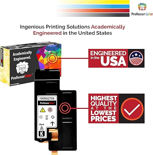 Miniatura 4 de Cartucho de impresora de tóner remanufacturado para Xerox WorkCentre 60276025, Xerox Phaser 60226020, tóner de repuesto para amarillo 106R02758