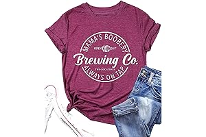 Mama's Boobery Always on Tap T-shirt: A Mother's Day Gift for Breastfeeding Moms