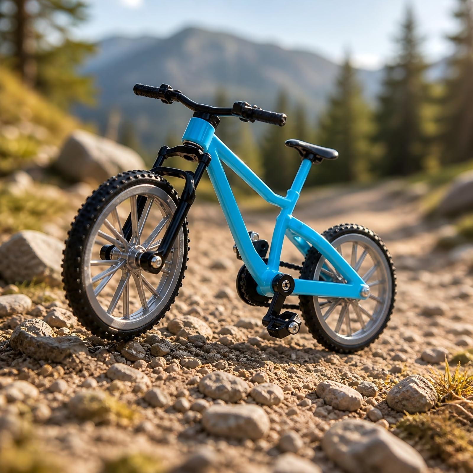 2 Piezas Finger BMX - Finger Bicicleta - Mini Bicicleta - Ideal para Amantes del Modelismo，Regalos De DevolucióN De Boda para NiñOs, Accesorios De FotografíA