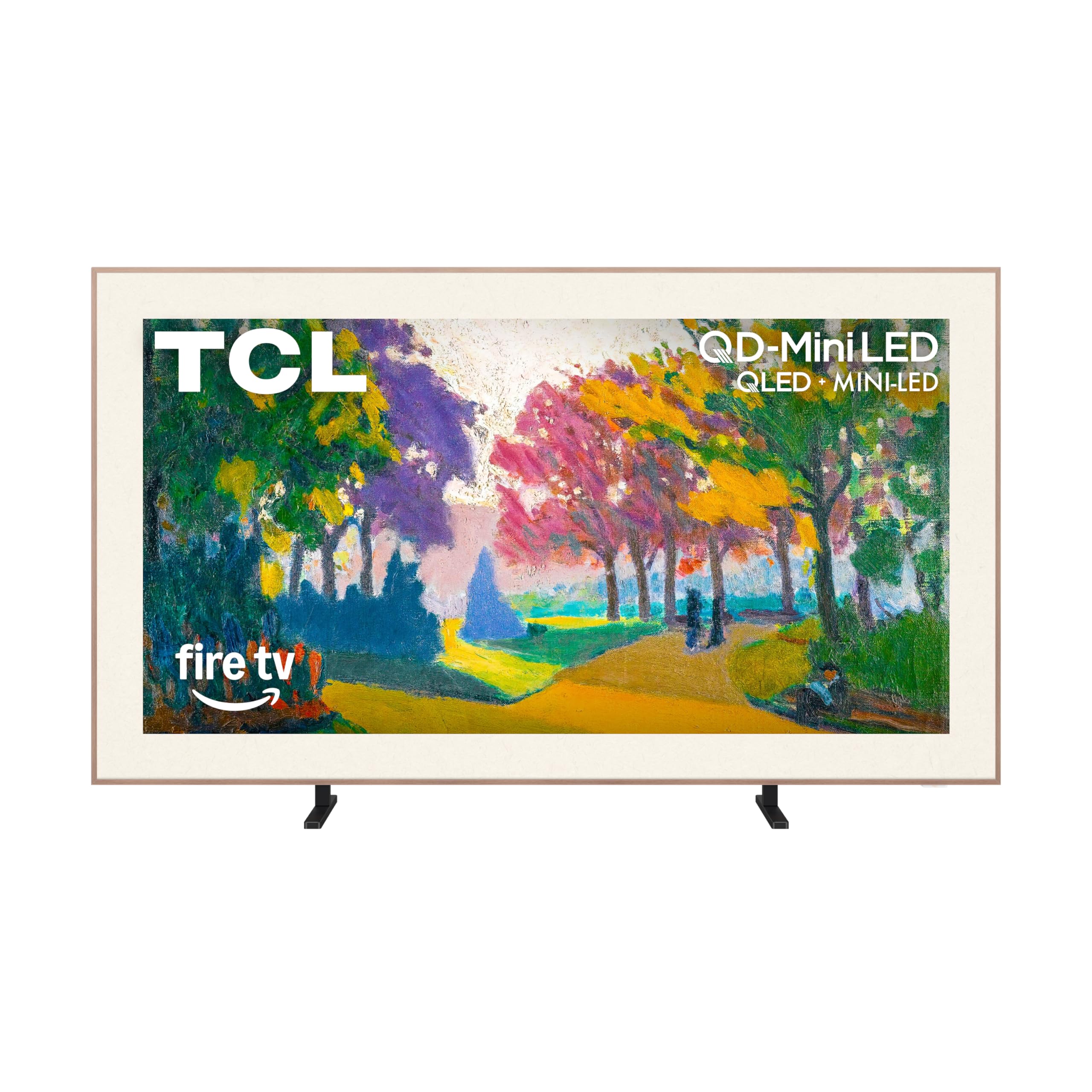 TCL 75 Inch A400 Pro Designer Series QLED 4K Smart QD-Mini LED TV with Fire TV Halo Control System, Local Dimming Pro, High Brightness Pro, Matte HVA Panel, 144Hz Native Panel Refresh Rate, Alexa+