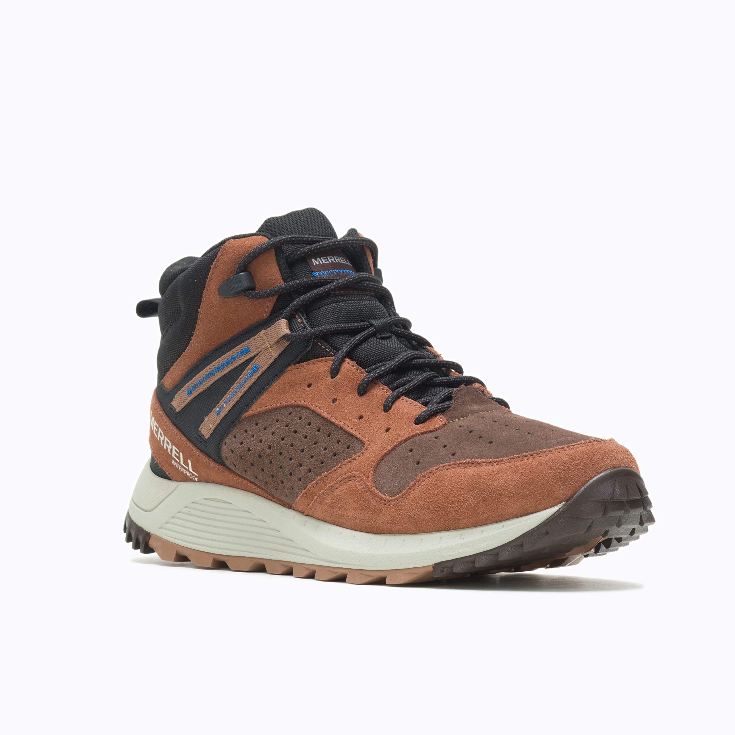 Merrell Wildwood Mid Cuir Imperméable Botte de randonnéeHomme