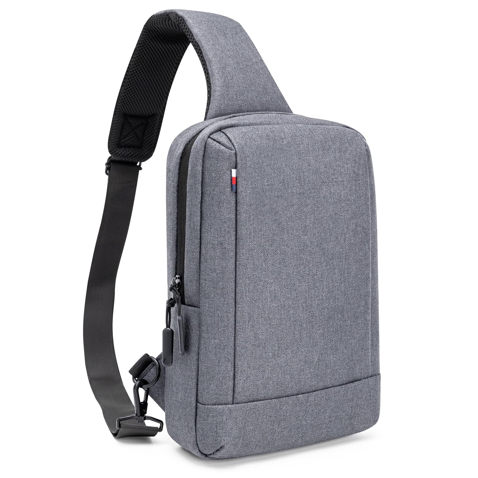 Sling Bag Crossbody Bag Men with USB Charging Port Small Messenger Bag Cross Body Shoulder Bag Sling Backpack Women
