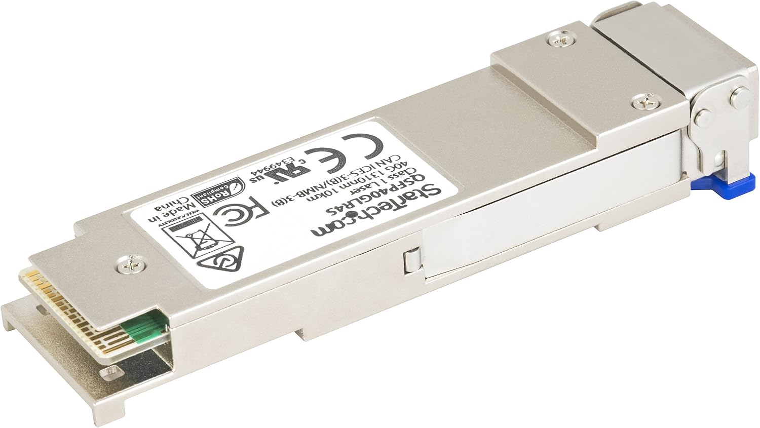 StarTech.com Cisco QSFP-40G-LR4-S Compatible QSFP+ Module - 40GBASE-LR4 Fiber Optical SFP Transceiver - Lifetime Warrant