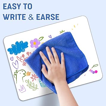 Dry Erase Board 9x12 Inch Mini Marker Board Whiteboard Small Dry Erase White Boards for Students, Office, Daily Lists