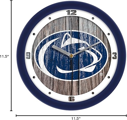 Vista 111 de SunTime Alabama Crimson Tide - Reloj de pared desgastado