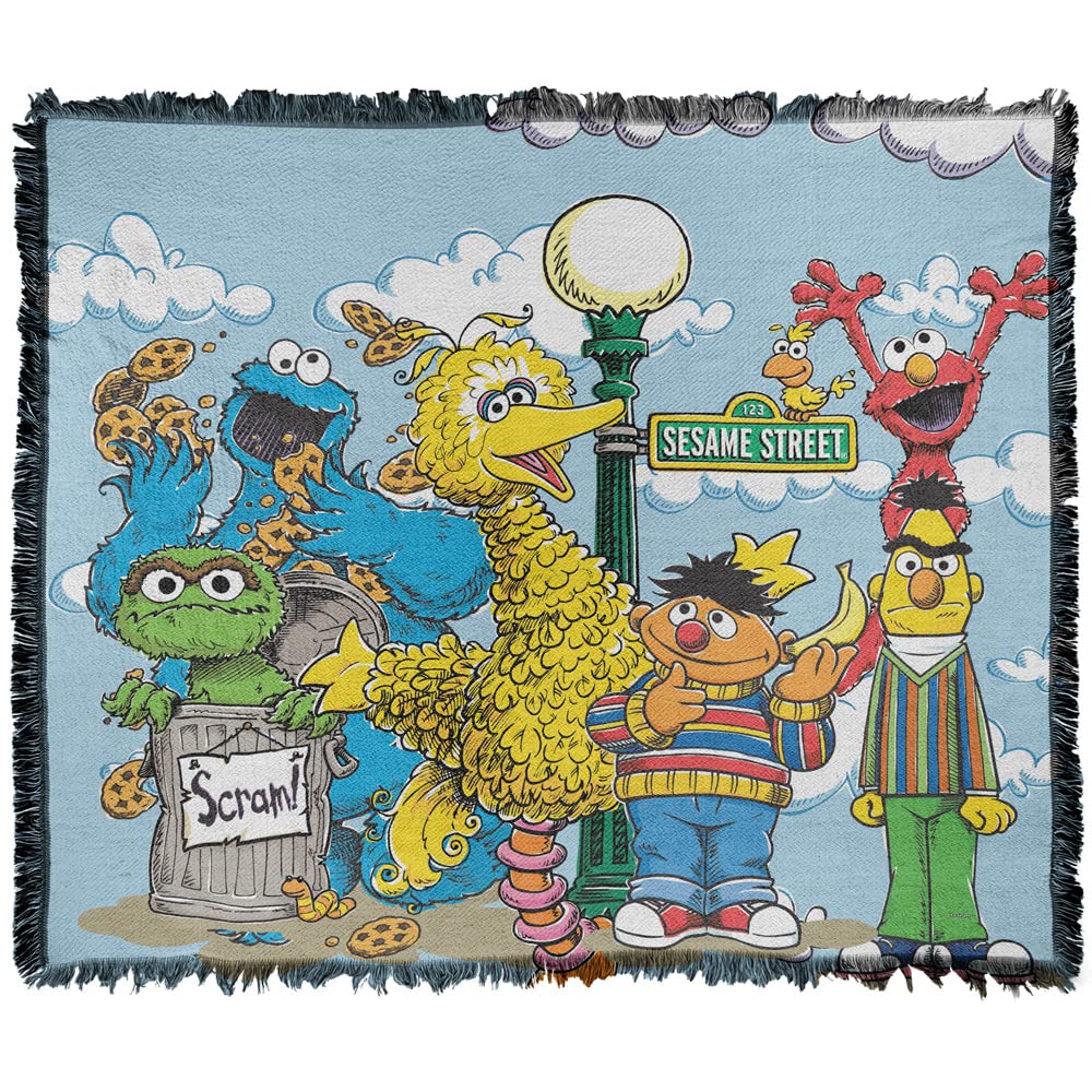 Amazon.com: LOGOVISION Sesame Street Blanket, 50