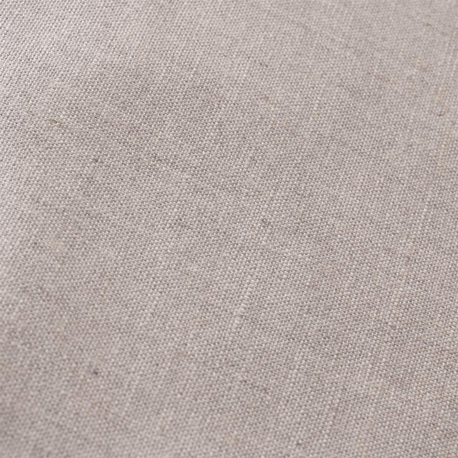 Toile de Lin en Rouleau 400 GSM | 100% Lin, 1,7x10 m | prêt à Peindre Rouleau de Toile, avec apprêt Transparent