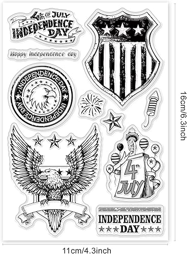 Vista 69 de INFUNLY Sellos transparentes de dinosaurio, sellos de silicona transparente con animales para álbumes de recortes de bricolaje