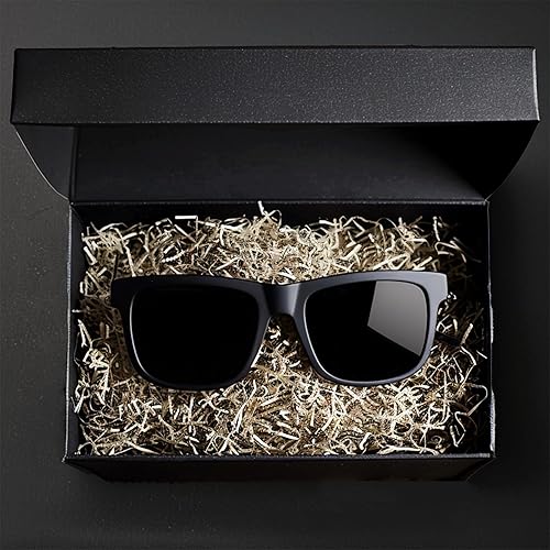 Miniatura 5 de Juego de 10 gafas de sol de novio para padrinos de boda para novios, padrinos de boda, padrino de boda o despedida de soltero, Negro -