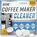 Coffee Machine Cleaner Descaler Tablets - 24 Count, Compatible With Nespresso, Keurig, Ninja, Delonghi, Miele, Coffee Maker Pot Descaling & Cleaning Tabs, Descale Drip Coffe And Espresso Machines