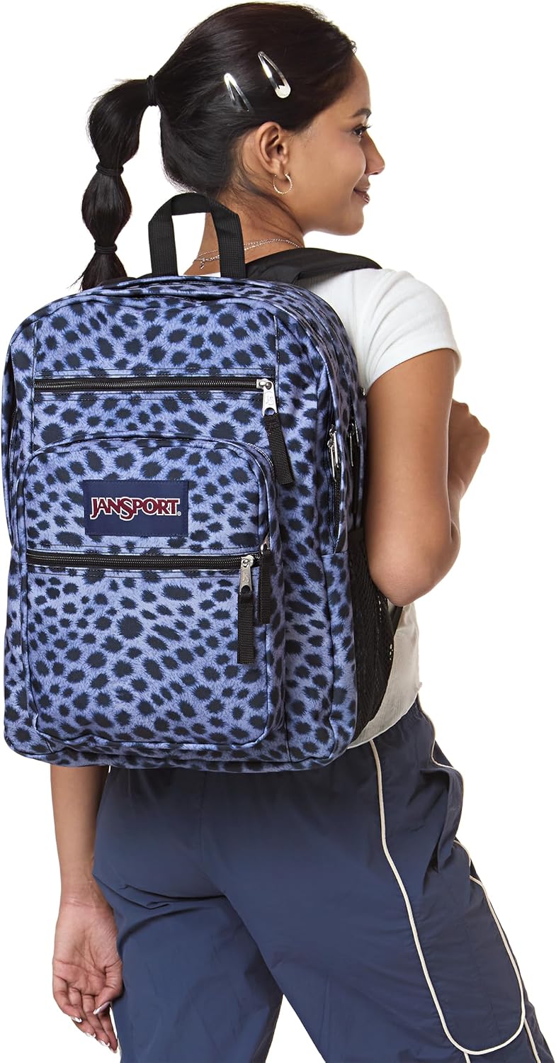 JanSport Laptop Backpack - Computer Bag with 2 Compartments, Ergonomic Shoulder Straps, 15” Laptop Sleeve, Haul Handle - Surreal Spots - Image 8