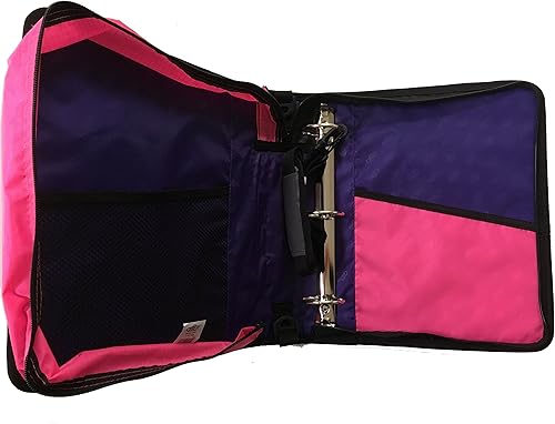 Miniatura 2 de Case-It Classic 2-Inch cierre Binder d-252-neo (púrpura y rosa)