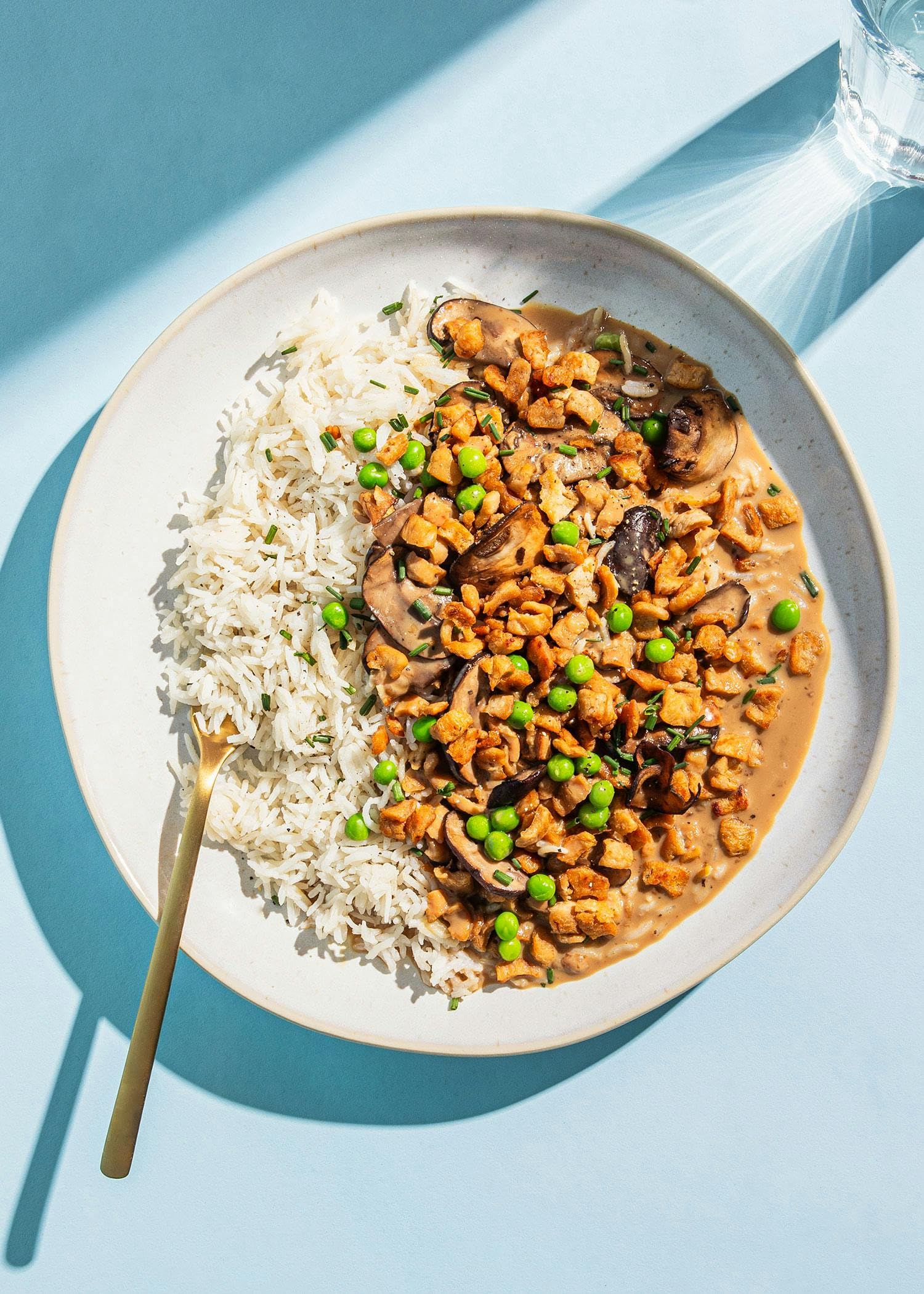 KoRo – Protéines de pois et de fèves gros morceaux 1kg – Alternative végétale sans soja – Texture fondante et riche en protéines – Idéal pour blanquettes et gyros
