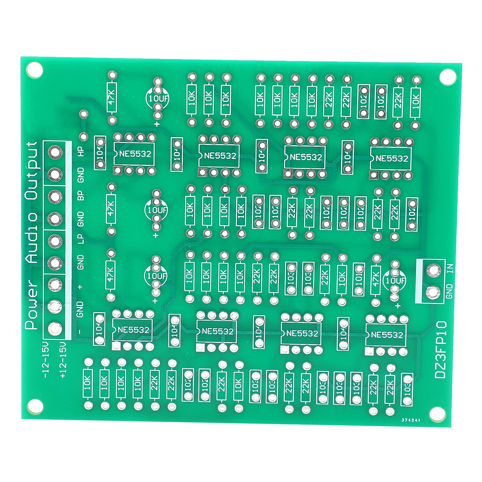 Modulo preamplificatore NE5532 uscita a 3 stabile
