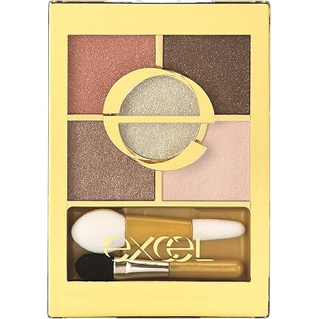 excel(エクセル) エクセル ファイブレイヤーズシャドウ N FS01 キャラメルブラウン