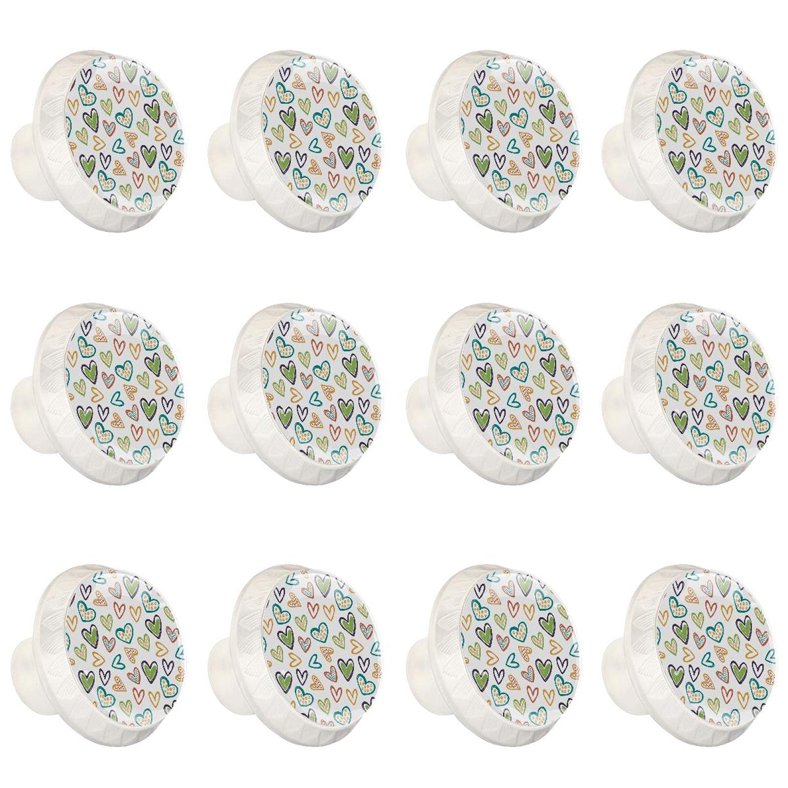 Boutons d'armoires de cuisine poignée de tiroir et commode 12x