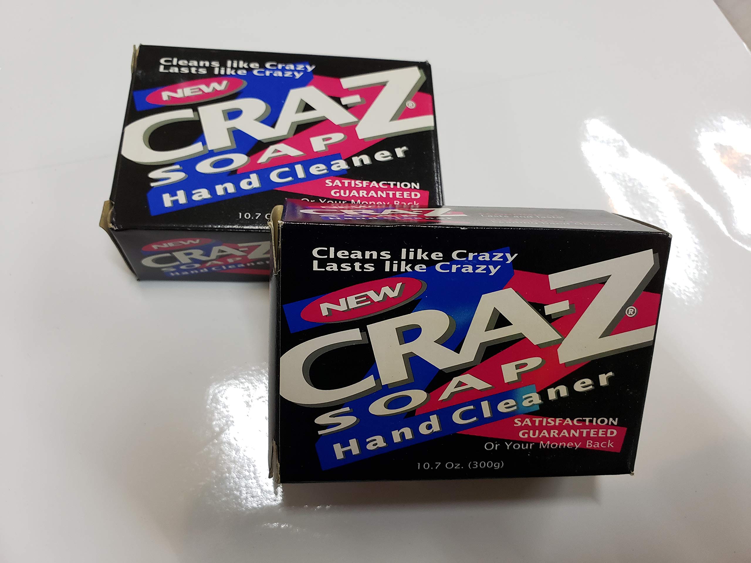 Limpiador de manos resistente, potente jabón multiusos de 10.7 onzas, barras de 10.58 oz, paquete doble con cepillo de uñas 2