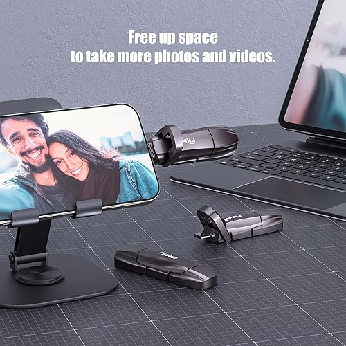 Miniatura 4 de FU388 - Unidad externa de estado sólido de 256 GB, hasta 1000 MBs para almacenamiento de datos, diseño de doble puerto con expansión de