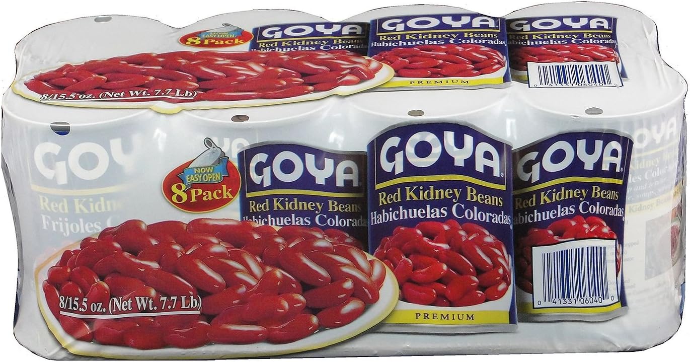 Goya Canned Green Pigeon Peas with Coconut, 15.5 Ounces (6