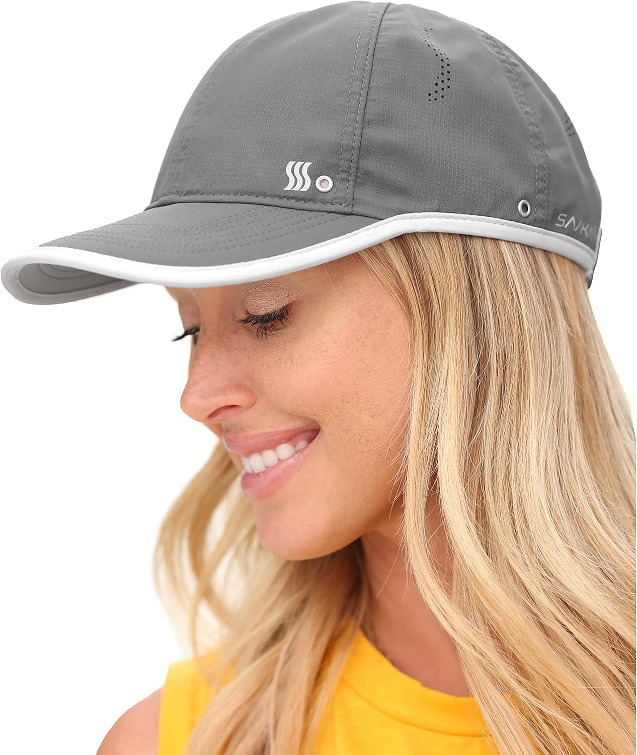 SAAKA Featherlight Sports Hat. Lightweight, Quick Drying. Running, Tennis & Golf Cap for Women & Girls