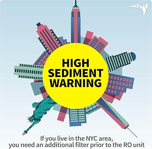 Miniatura 6 de AquaticLife - Sistema de filtración de agua de ósmosis inversa hidropónica de 5 etapas 200 GPD alta eficiencia