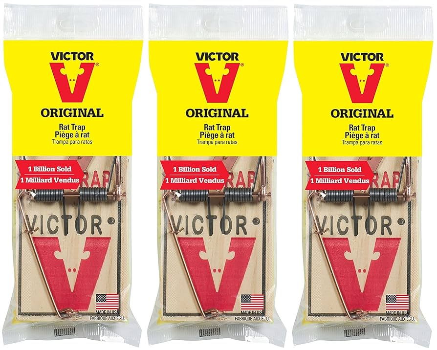 Amazon.com : Victor Metal Pedal Rat Trap - M201 (Pack of 3