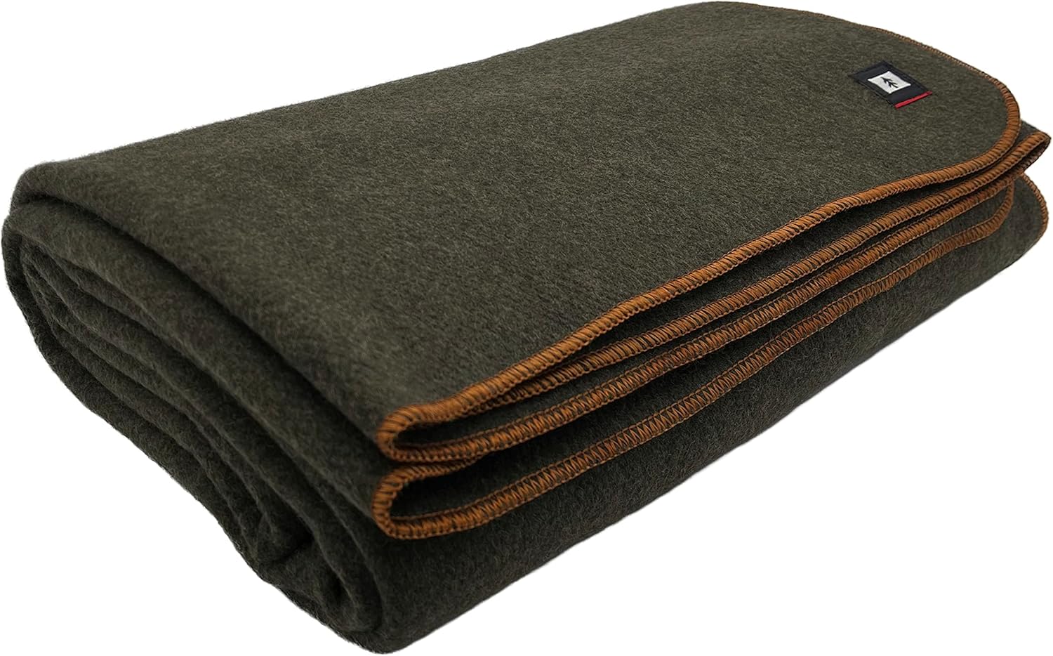 EKTOS 100 Wool Blanket, 5.0 lbs, Warm, Thick, Washable, Large 66" x 90