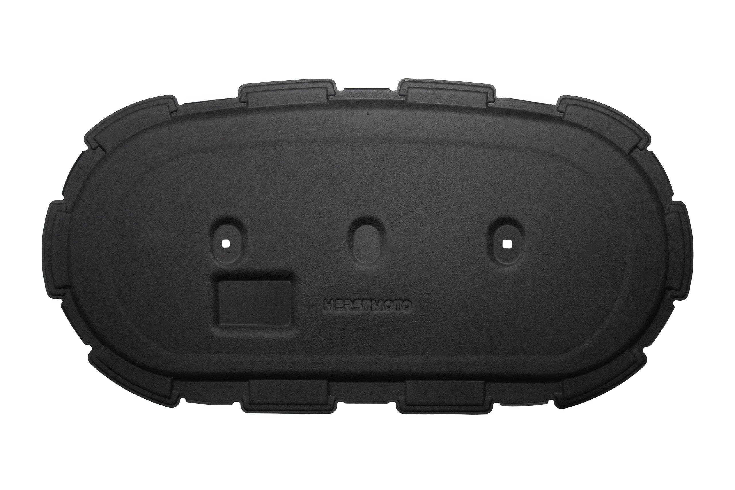 GEPCO 5FA863831 - Alfombrilla aislante para capó del motor con clips compatible con CUPRA FORMENTOR a partir de 2020, Seat Leon Combi a partir de 2020, Seat Leon Hatchback a partir de 2020