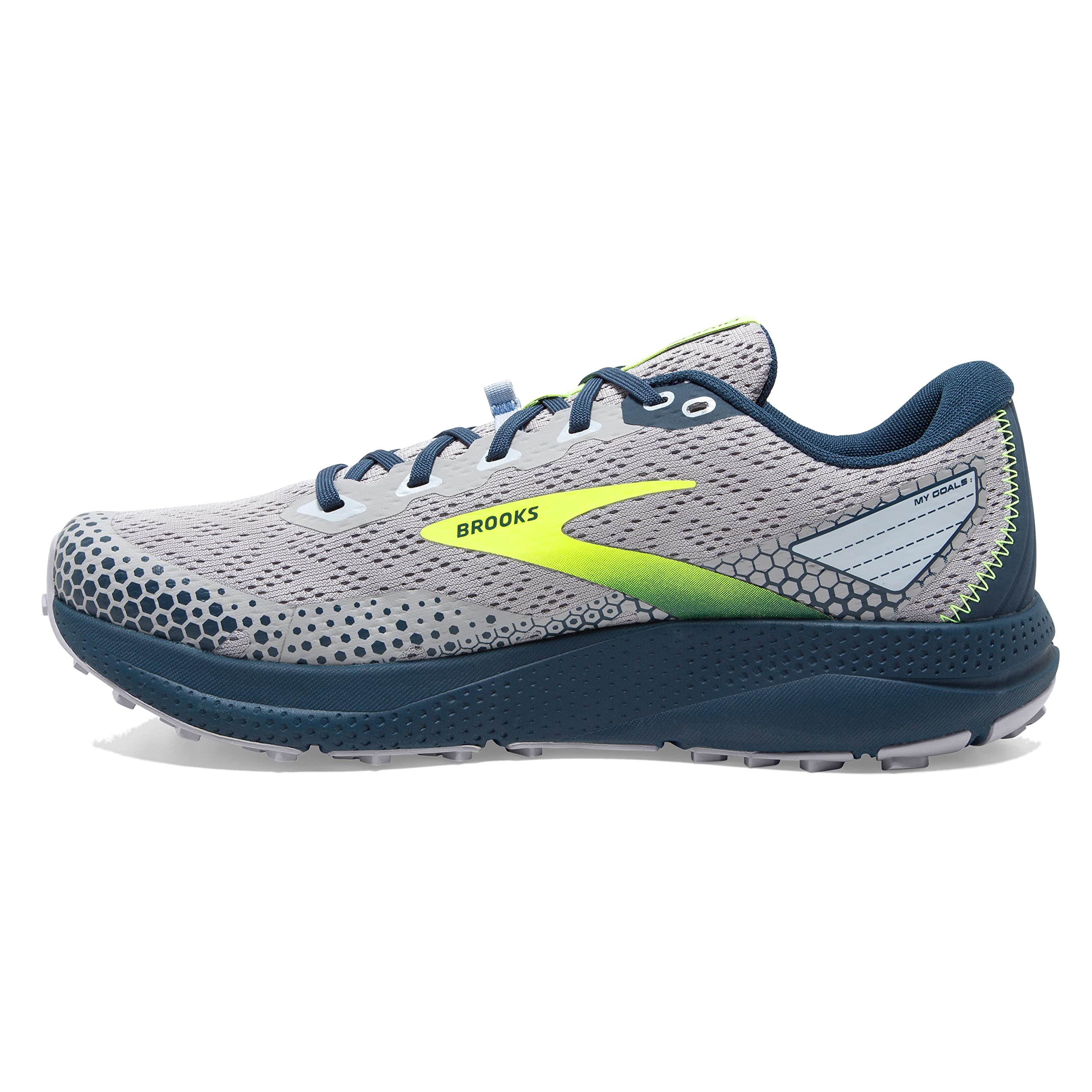 Brooks Podział męski 3 buty do biegania, Alloy Titan Nightlife, 40.5 EU