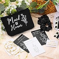 Vista 22 de Cunno 48 piezas de regalos de propuesta de dama de honor, regalos de dama de honor, regalos de matrona de honor, regalos de despedida de soltera