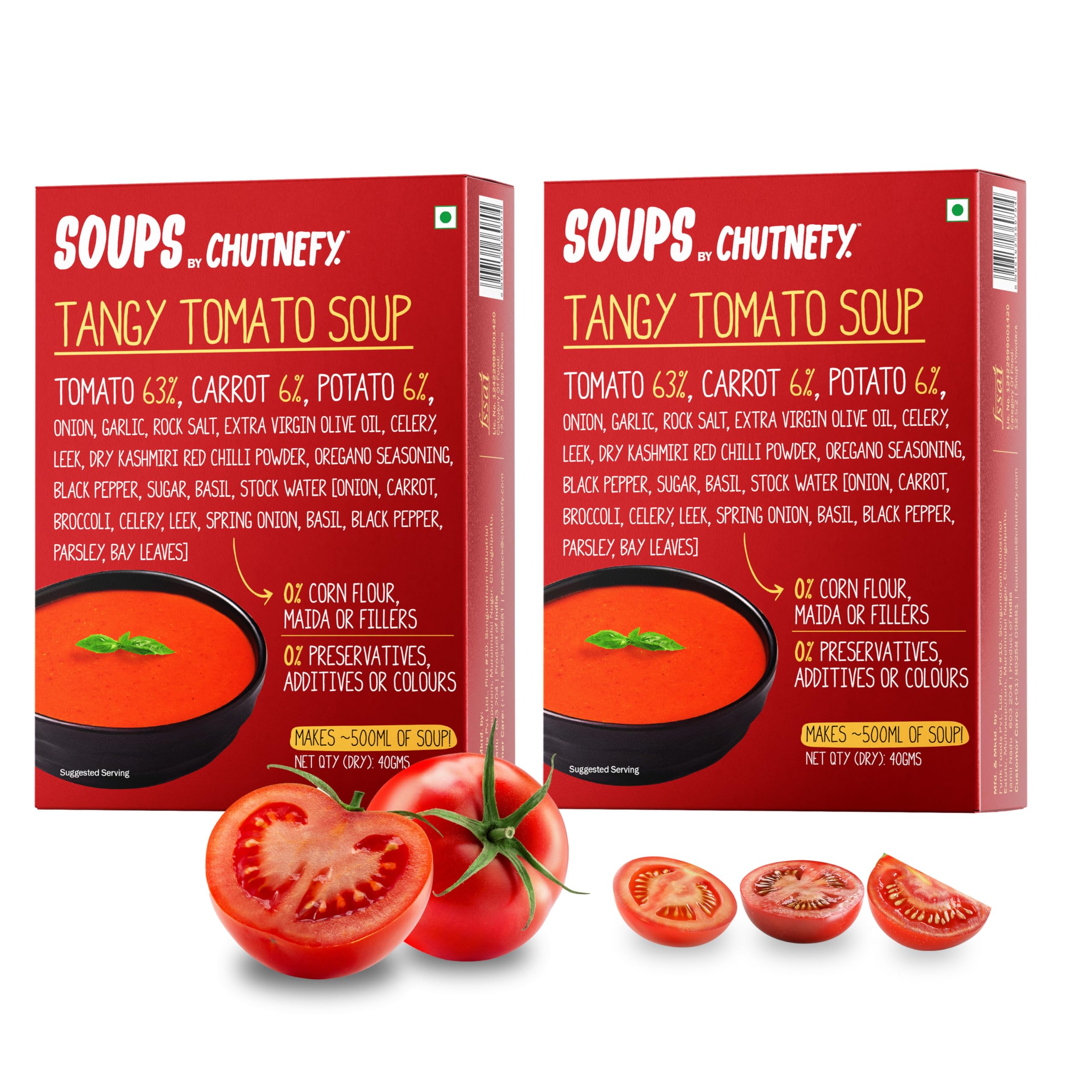See full amazon price history chart for CHUTNEFY - Tangy Tomato Soup - 40gm | No Cooking Needed | Serves 4 (Pack of 2) CHUTNEFY - Tangy Tomato Soup - 40gm | No Cooking Needed | Serves 4 (Pack of 2) (B0CQNLMMSL) Amazon Price History, Amazon Price Tracker