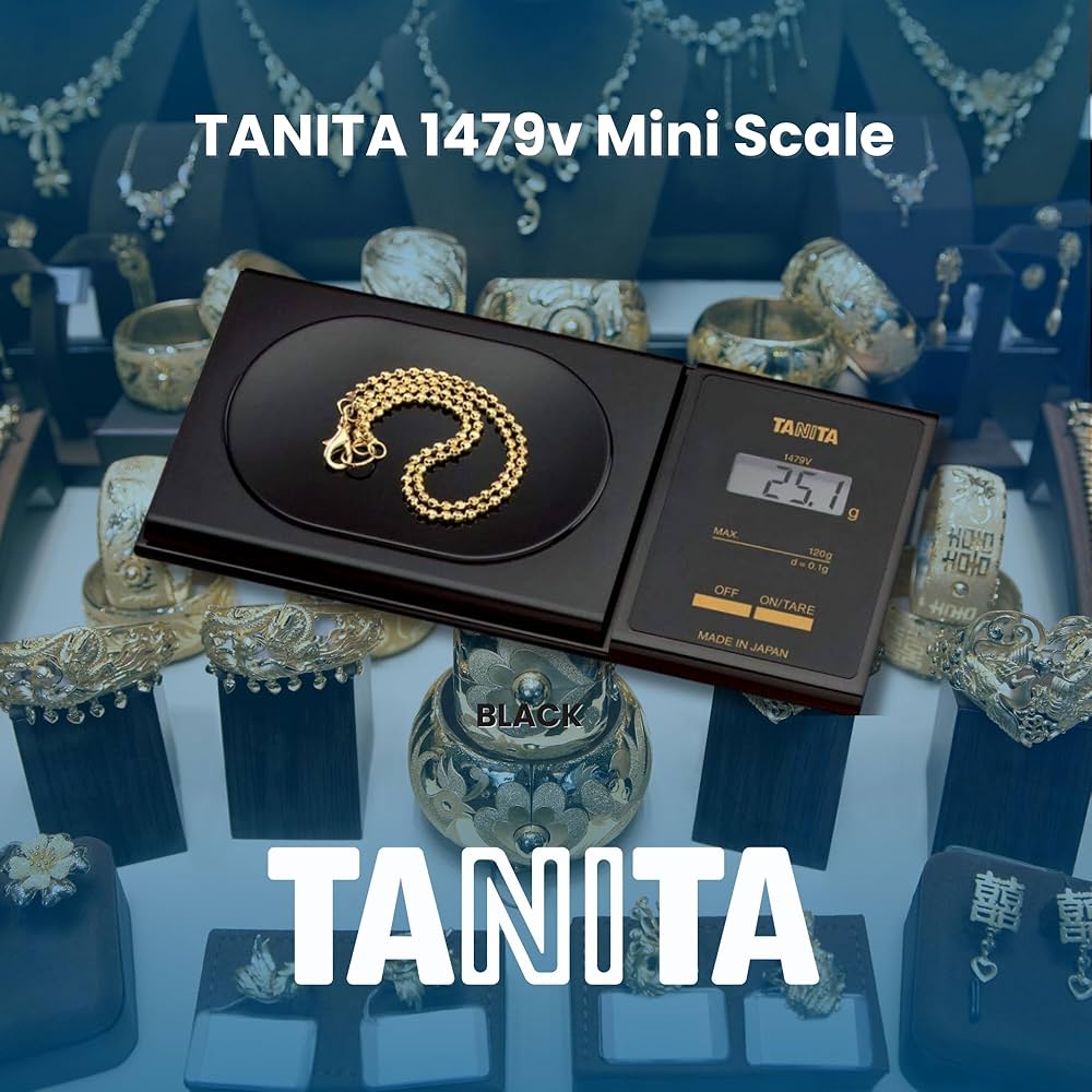 TANITA デジタルスケール モデル 1479V 精密計り　彫金 1479V Professional Digital Mini Scale | Tanita