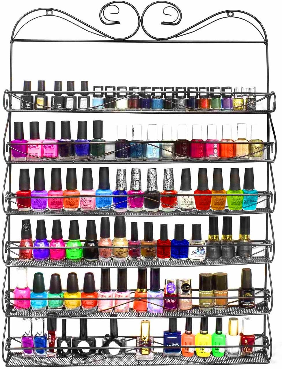 Sorbus NP001BLK 6 Tier Nail Polish Rack Amazon.ca Beauty