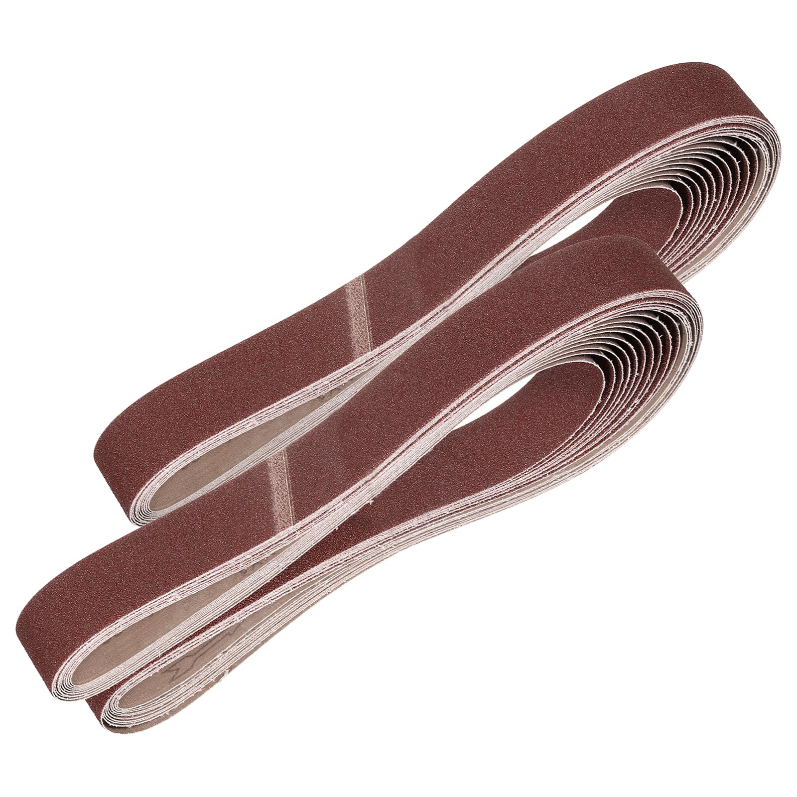 sourcing map 50mm x 1829mm Sanding Belts, 72 Pcs 60 Grits Aluminum Oxide Abrasive Belt Sander File Belt for Woodworking, Metal Polishing, Knife Sharpener โ image 1