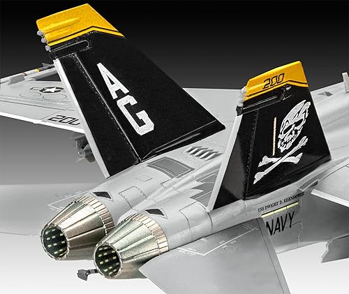 Miniatura 6 de Revell 03834 F/A-18F Super Hornet 1:72 Scale Unbuilt/Unpainted Plastic Model Kit