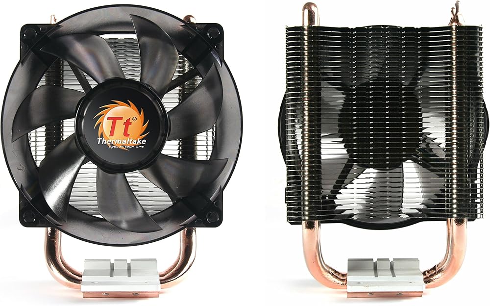 Thermaltake Silent 1156 Intel LGA1156/LGA1155/LGA1151 90mm PWM CPU Cooler thumbnail 2