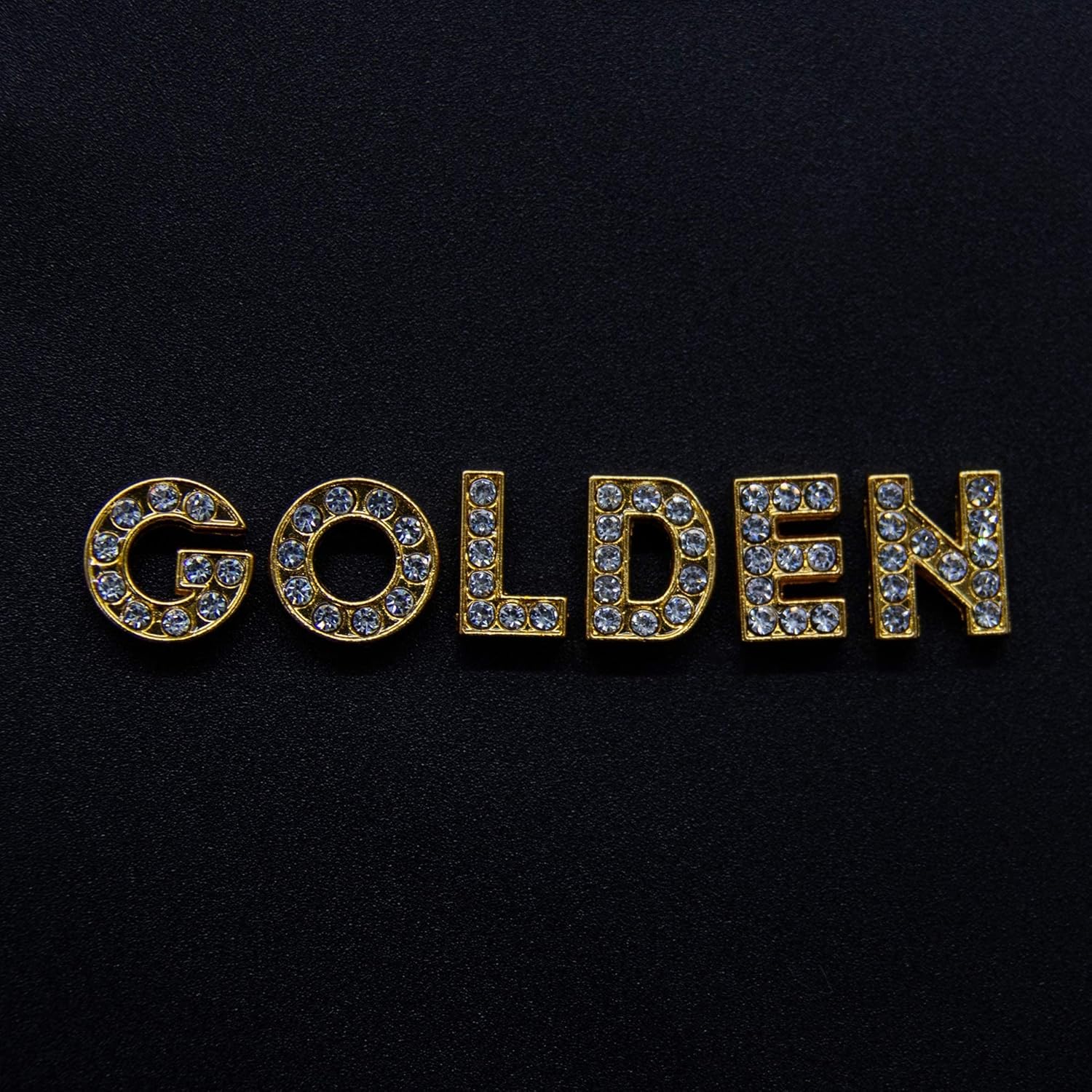 AUEAR, 52 Pack Gold A-Z 8mm Full Rhinestone Slide Charms Crystal Alphabet Letter Alloy for Bracelets Necklace Wristbands DIY Jewelry Making - Image 7