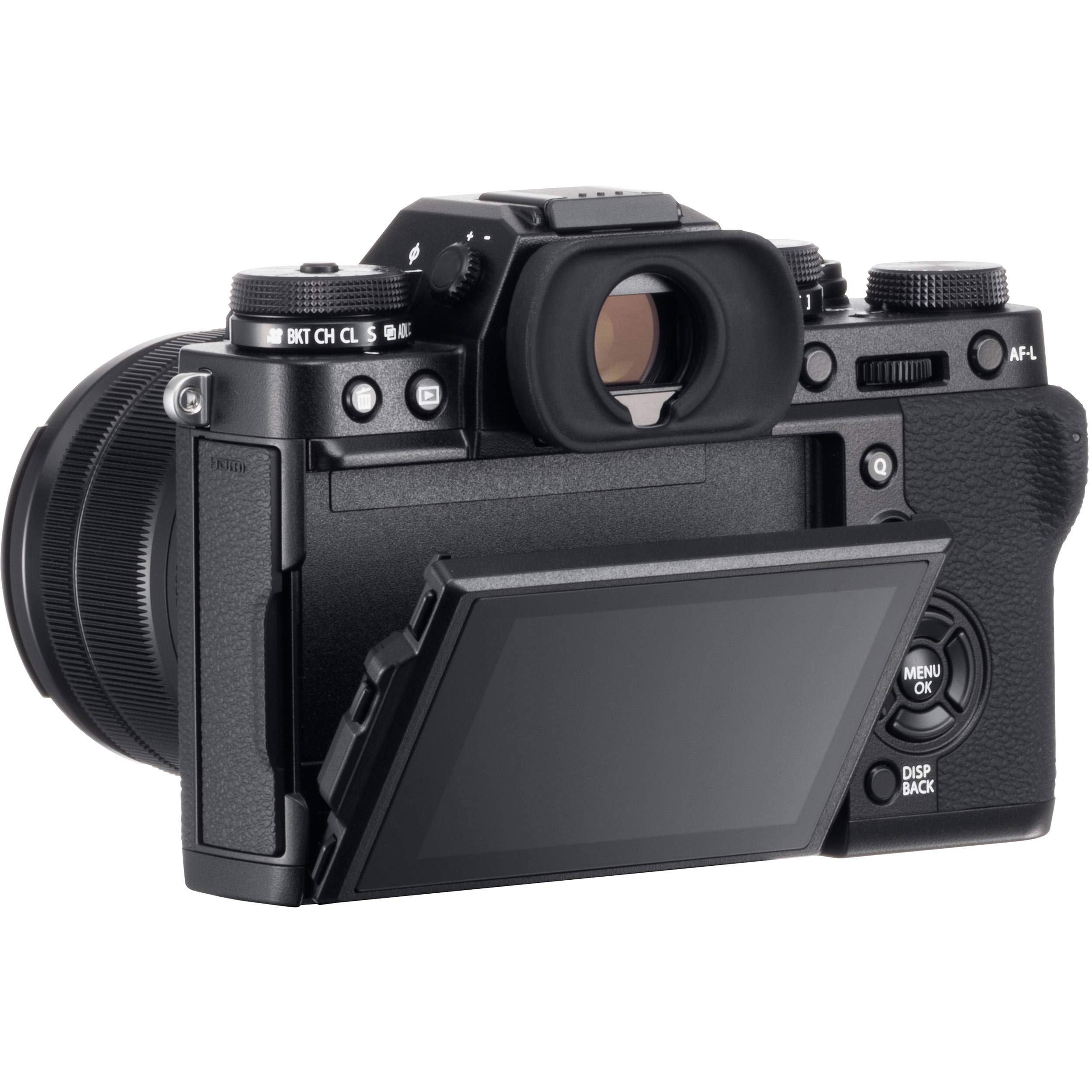Fujifilm X-T3 Mirrorless Digital Camera w/XF18-55mm Lens Kit - Silver: Black w/ XF18-55 Lens Base