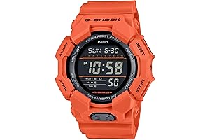 G-Shock Red Orange Digital 10 Year Battery Watch GD-010-4